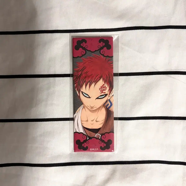 [BUNJANG] Jump Shop Naruto Original Drawing Long Square Can Badge Gaara / 나루토 점프샵 원화 롱 사각 캔뱃지 가아라