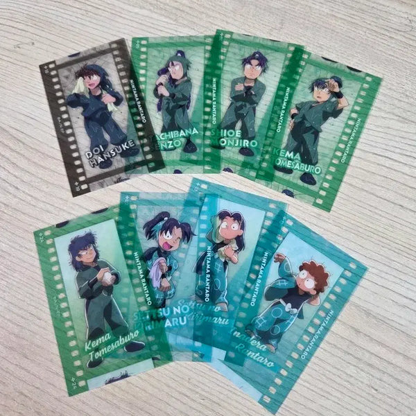 [BUNJANG] Nintama Rantarou Clear Card Bundle Set - Doi Senzo & Kema Monjiro / (일괄) 닌타마 클리어 카드 도이 센조 케마 몬지로