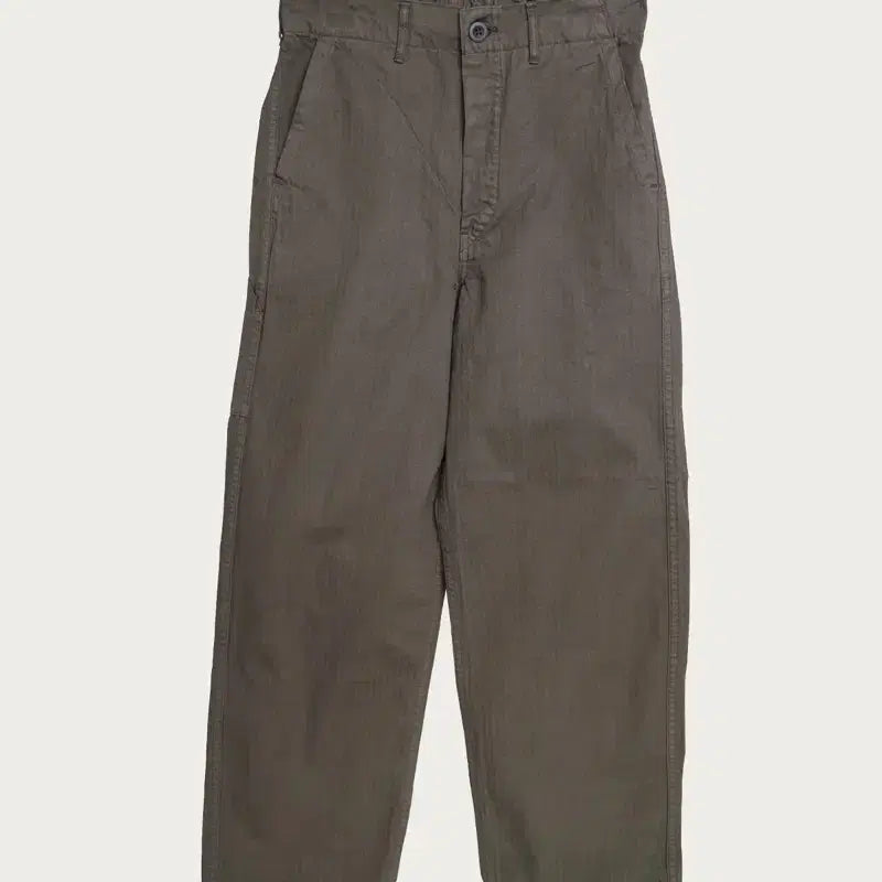 [BUNJANG] OrSlow Wide Fit French Work Pants Coffee Brown Size 2 / 오어슬로우 와이드 핏 프렌치 워크 팬츠 커피 브라운 2