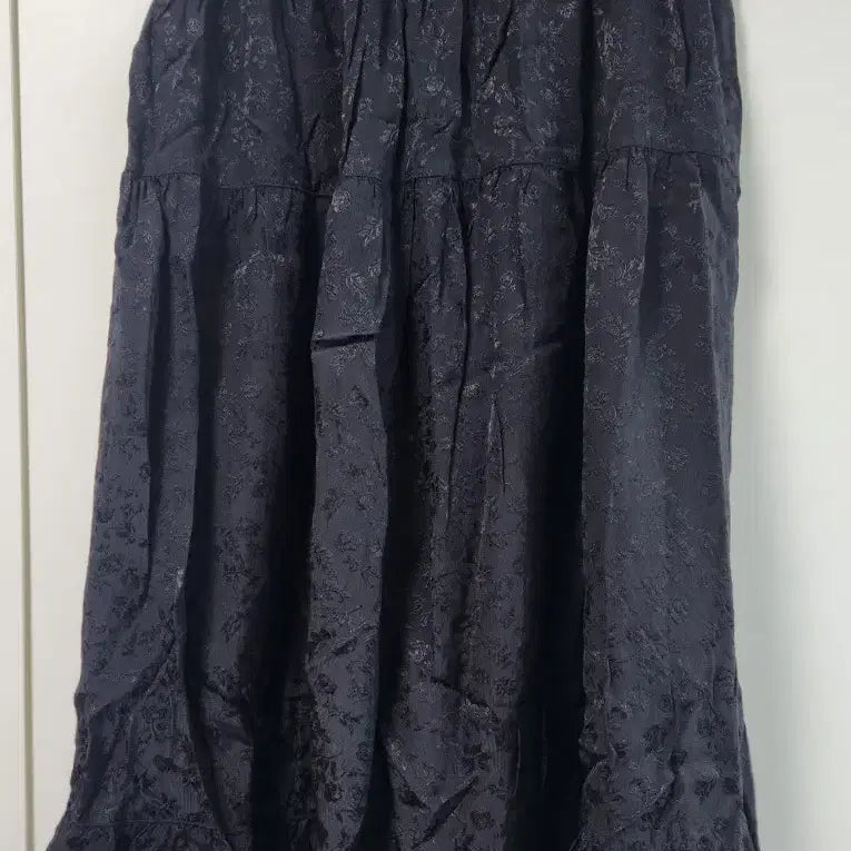[BUNJANG] Rayon Black Skirt / 인견 블랙 스커트