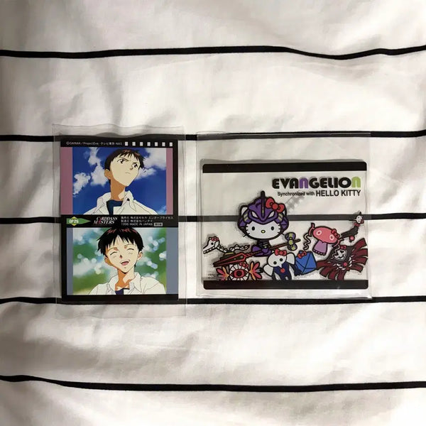 [BUNJANG] Evangelion x Hello Kitty Shinji Rei Acrylic Photocard Bundle Set / 에반게리온 헬로키티 콜라보 아크릴 신지 레이 포카 일괄