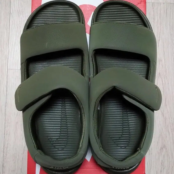 [BUNJANG] Nike Camo Sandals FZ3120-200 Olive / (정품) 나이키 캄 샌들 FZ3120-200 올리브 280 착용 1회