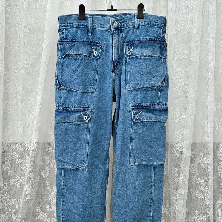 [BUNJANG] Levi's Silvertab Cargo Denim Pants / 30) 리바이스 실버탭 카고 데님 팬츠