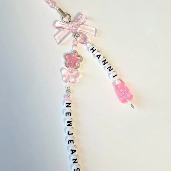 [BUNJANG] NewJeans Hanni Initial Keyring / 뉴진스 하니 이니셜키링