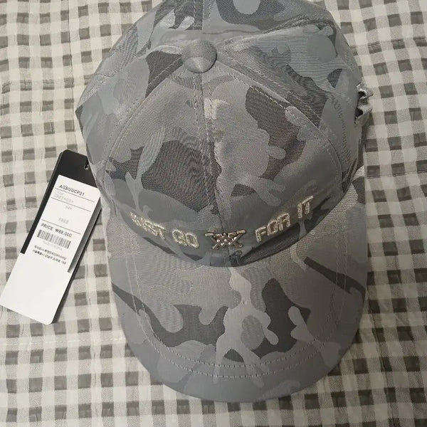 [BUNJANG] Anew Camouflage Toned Down Grey Cap (Free Size) / 어뉴 카모플라쥬 톤다운 그레이 FREE