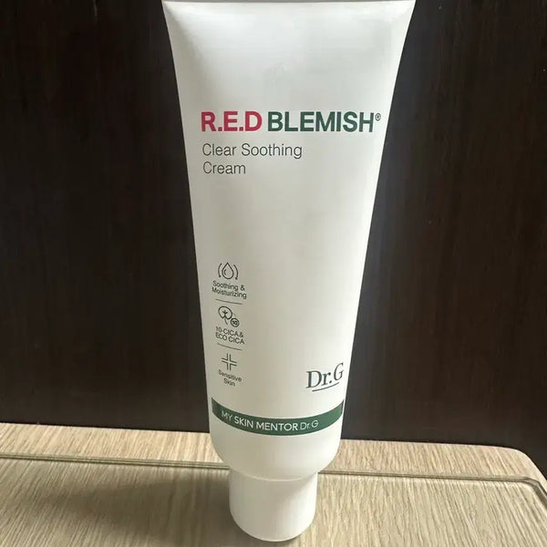 [BUNJANG] Dr.G Red Blemish Clear Soothing Cream 70ml Tube / 닥터지 레드 블레미쉬 클리어 수딩 크림 70ml (튜브형)