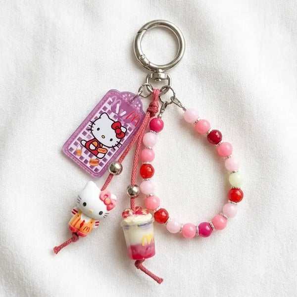 [BUNJANG] Handmade Beaded Character Keychain / 귀요미키링
