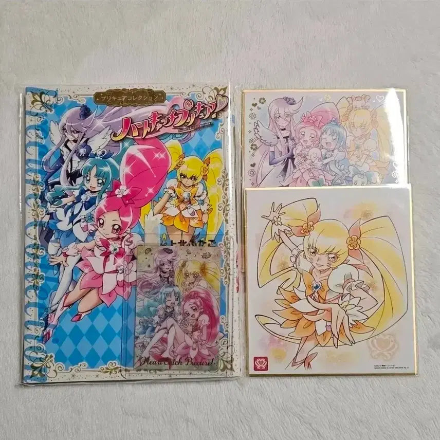 [BUNJANG] Heartcatch Precure Shikishi & Wafer Card Bundle / 하트캐치 프리큐어 색지 웨하스 코믹스 만화책 일괄판매