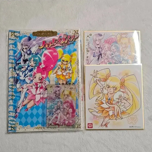 [BUNJANG] Heartcatch Precure Shikishi & Wafer Card Bundle / 하트캐치 프리큐어 색지 웨하스 코믹스 만화책 일괄판매