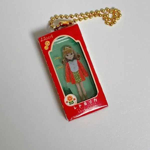 [BUNJANG] Licca-chan Retro Licca Doll Keychain / 리카짱 레트로리카 인형 키링