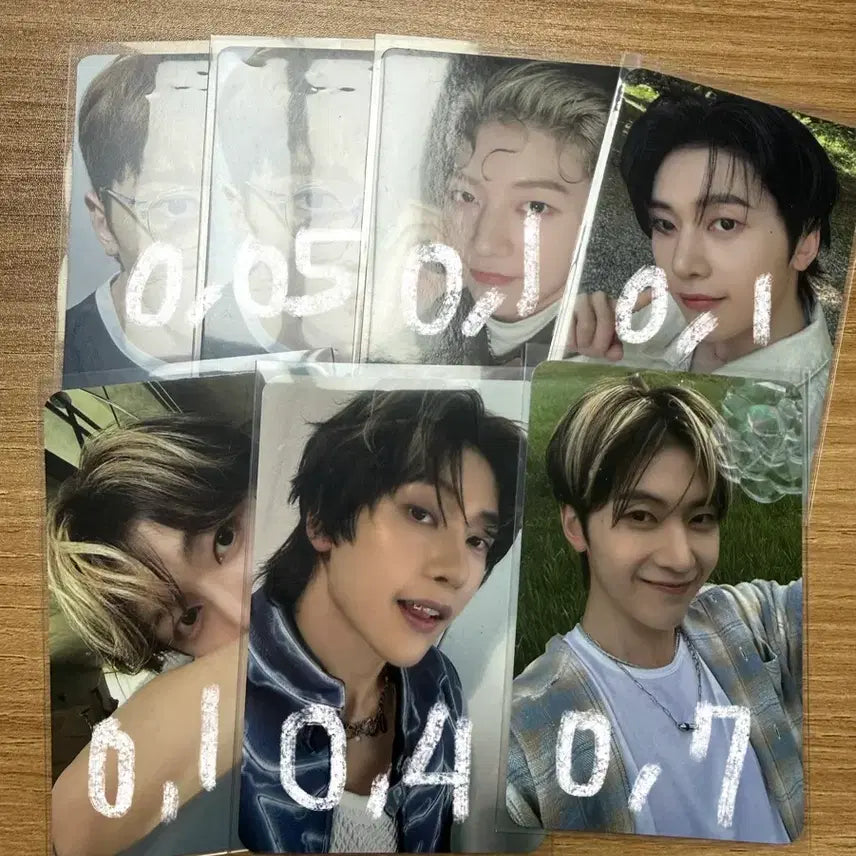 [BUNJANG] ZB1 Sung Hanbin Photocard / 제로베이스원 제베원 석매튜 포카
