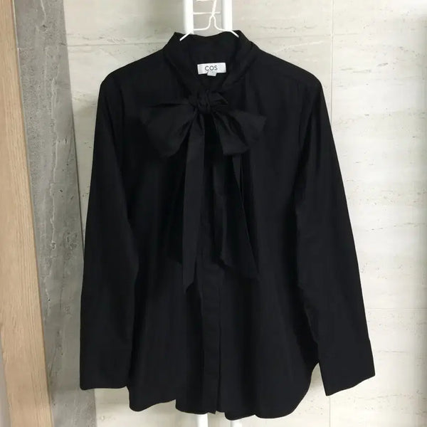 [BUNJANG] COS Ribbon Tie Blouse / Cos 코스 리본 타이 블라우스 66
