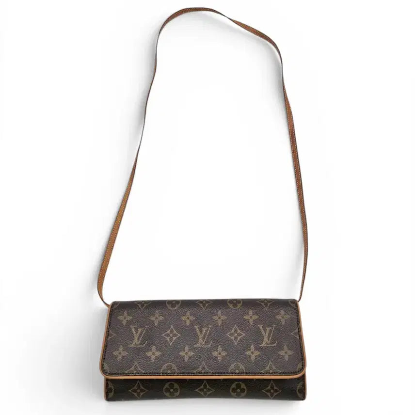 [BUNJANG] Louis Vuitton Monogram Pochette Twin M51852 Vintage Crossbody Bag / Louis Vuitton 루이비통 정품 여성가방 모노그램 빈티지 포쉐트 트윈포체 m51852 크로스백 클러치백 청라중고명품250888