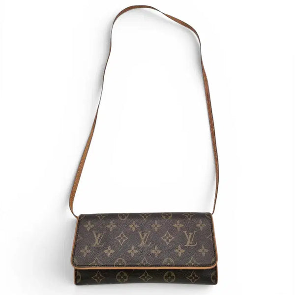 [BUNJANG] Louis Vuitton Monogram Pochette Twin M51852 Vintage Crossbody Bag / Louis Vuitton 루이비통 정품 여성가방 모노그램 빈티지 포쉐트 트윈포체 m51852 크로스백 클러치백 청라중고명품250888
