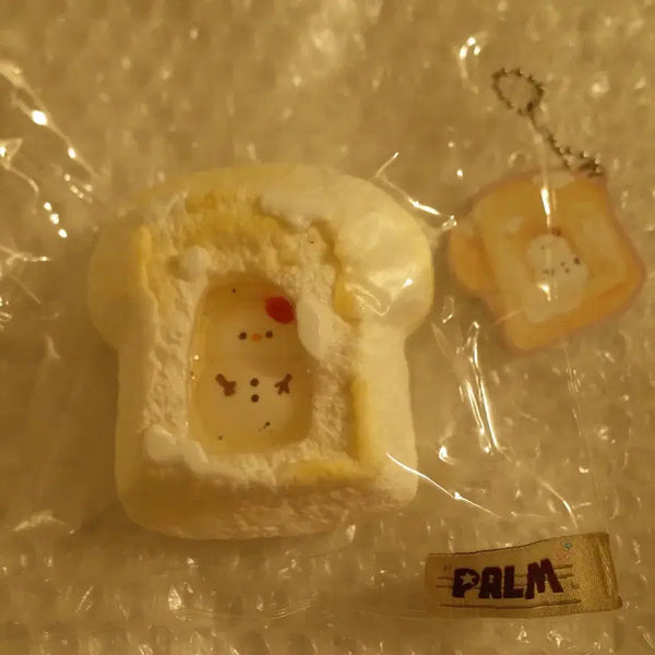[BUNJANG] Palm Snowman Squishy Bread / Palm 팜 눈사람 식빵 말랑이 샤오홍슈