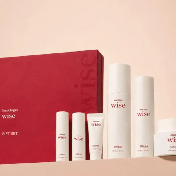 [BUNJANG] Neworigin Wise Gift Set (Cream, Toner, Serum) / 새제품) 뉴오리진 와이즈 선물세트 / 크림,토너,세럼 새상품