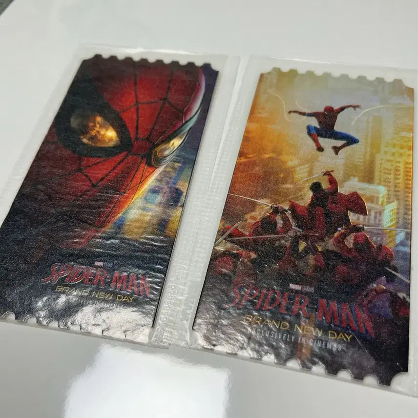 [BUNJANG] Spider-Man Brand New Day Original Ticket Set A & B / 2종세트///스파이더맨 브랜드 뉴 데이 오리지널 티켓 세트 a b 오티