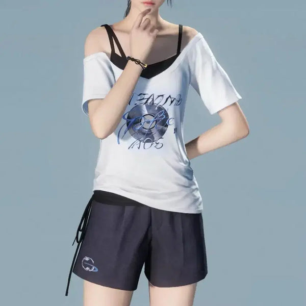 [BUNJANG] Love & Deep Space Yeo Clothes Casual Cosplay Outfit (S/M) / 럽딥 여주 사복 코스프레 느긋함 주의 러브앤딥스페이스