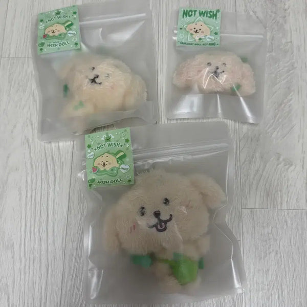 [BUNJANG] NCT WISH Pocket Wish Doll Face Keyring Bundle Set / NCT WISH 엔시티 위시 위시돌 포켓 위시돌 얼굴 키링 댕트리버 미개봉 일괄