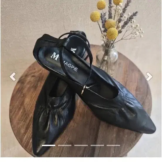 [BUNJANG] Megpie Designer Shoes Shirring Slingback Sandals (Size 220-225) / 거의새것(220~225)메그파이.디자이너슈즈  셔링슬링백 샌들