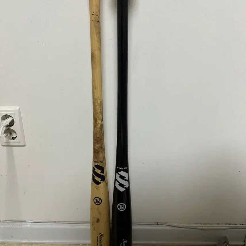 [BUNJANG] Seven Star Baseball Bat Black/Wood / 세븐스타 야구 방망이 블랙/우드
