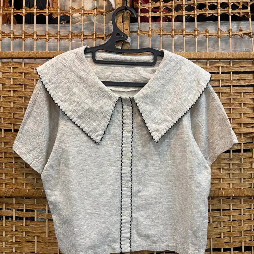 [BUNJANG] Collar Blouse / 카라 블라우스