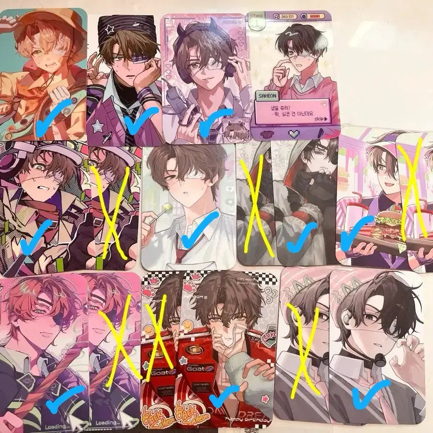 [BUNJANG] Bundle Set - Ghost Story Commute - Baek Sa-heon - Lucky Draw - Photocard / 일괄 괴담출근 괴출 백사헌 백사헌키우기 럭드 생카 포카