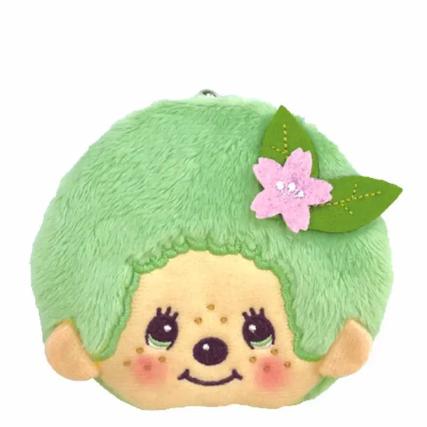 [BUNJANG] Sekiguchi Monchhichi Gamaguchi Wallet Pouch (Matcha) / 세키구치 몬치치 가마구치 지갑 파우치 말차 몬치치군