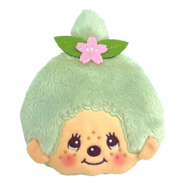 [BUNJANG] Sekiguchi Monchhichi Gamaguchi Wallet Pouch (Matcha) / 세키구치 몬치치 가마구치 지갑 파우치 말차 몬치치짱