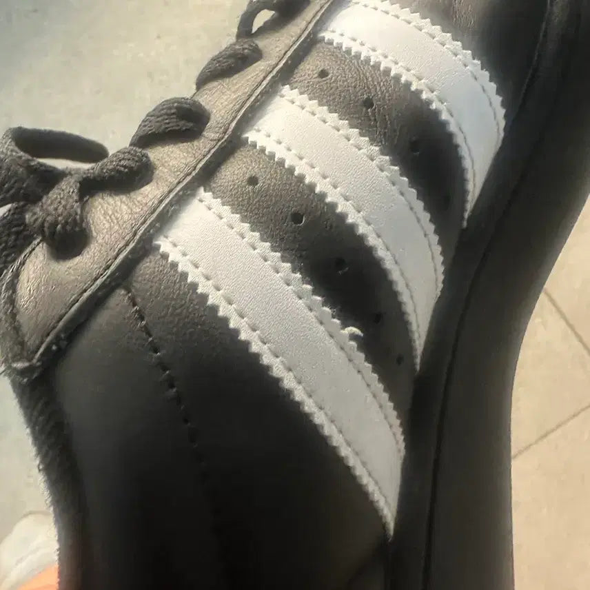 [BUNJANG] Adidas Superstar Black/White / 아디다스 슈퍼스타 블랙/화이트