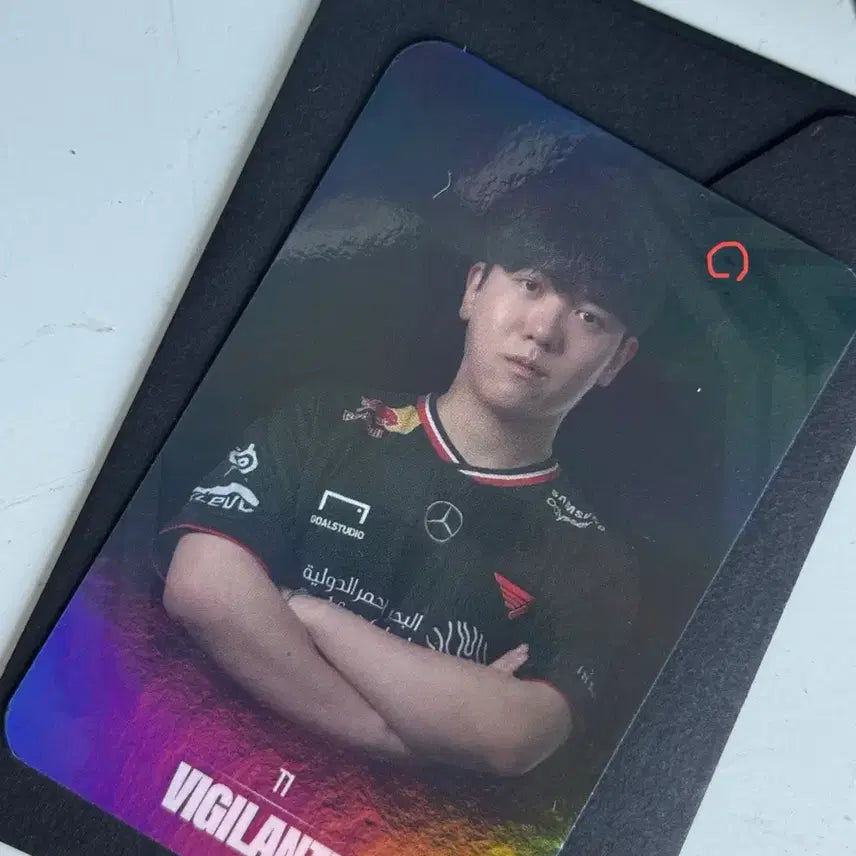 [BUNJANG] Overwatch League Champion (OWL) Vigilante Photocard T1 / 옵챔스 오버워치 포토카드 비질란테 티원 크레이지 라쿤