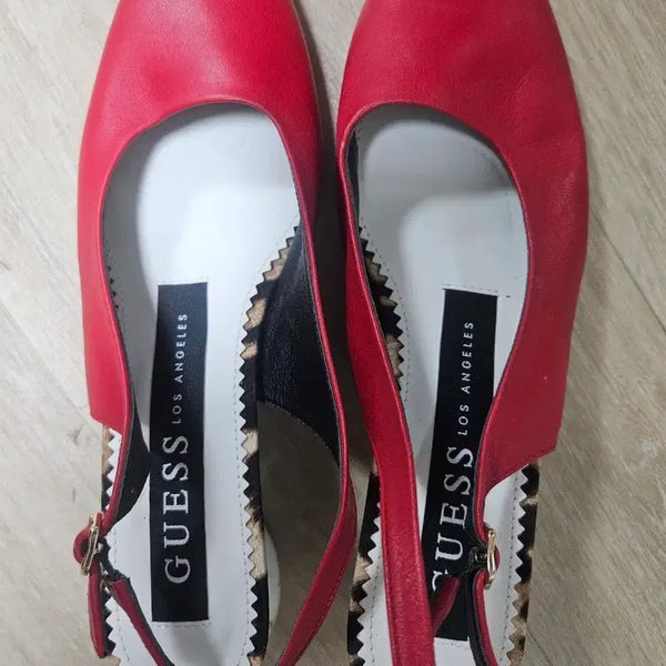 [BUNJANG] Guess Red Heels (Size 245) / 게스 힐 레드245