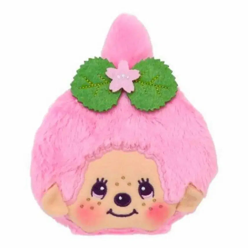 [BUNJANG] Sekiguchi Monchhichi Sakura Coin Purse Pouch / 세키구치 몬치치 가마구치 지갑 파우치 벚꽃 사쿠라 몬치치짱