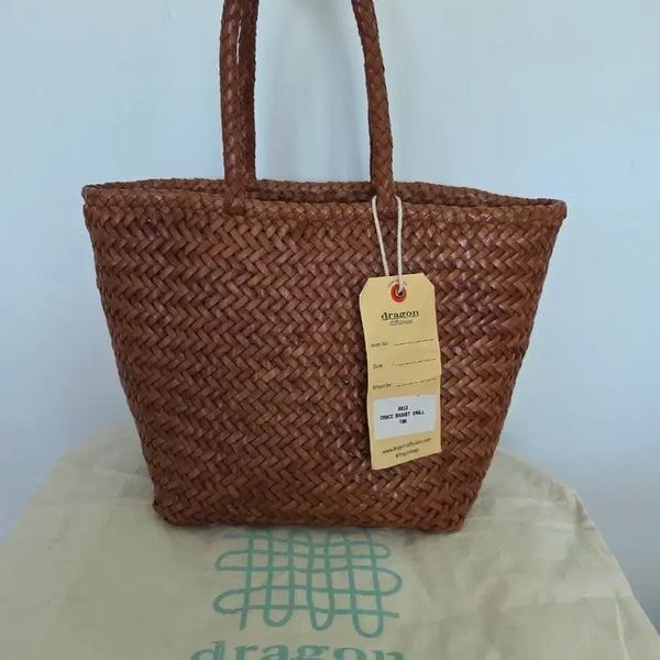 [BUNJANG] Dragon Diffusion Grace Small Tote Bag Tan / 무배)드래곤디퓨전 그레이스 스몰 탄 컬러