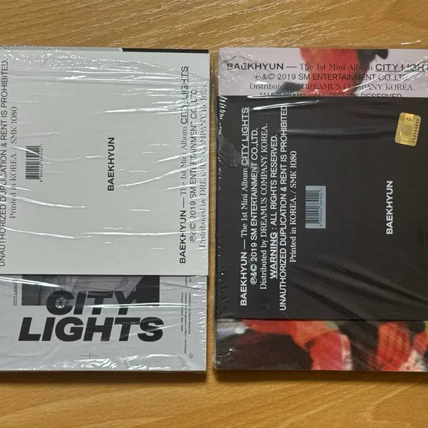[BUNJANG] Baekhyun CITY LIGHTS Album Set / 백현 CITY LIGHTS 앨범 세트 판매