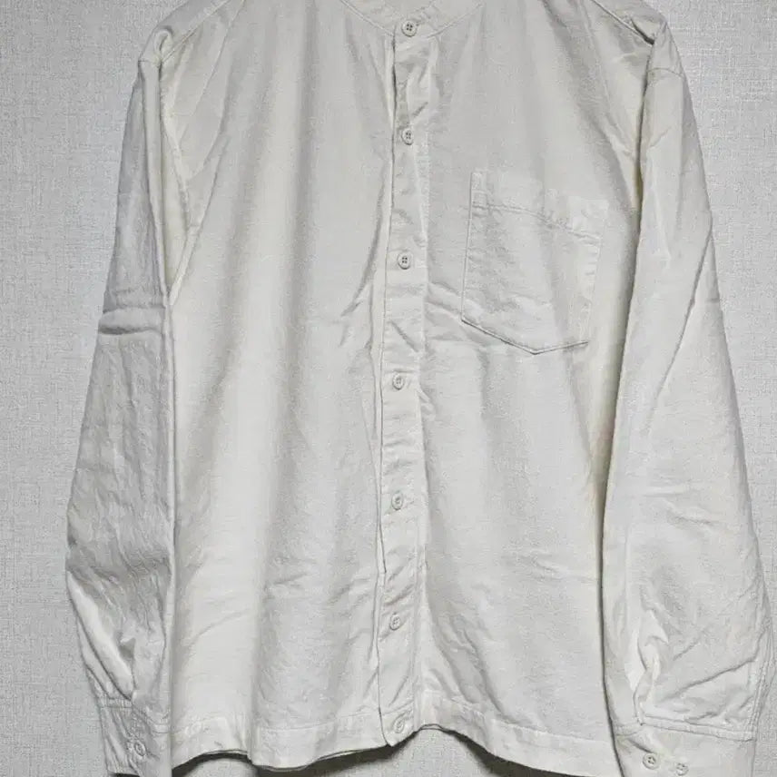 [BUNJANG] Muji Henry Neck Shirt XL / 무인양품 헨리넥 셔츠 xl