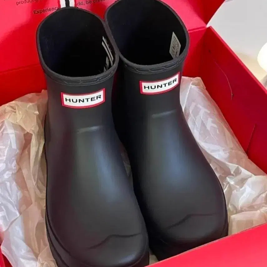 [BUNJANG] Hunter Chelsea Boots - Black / 헌터 첼시 부츠 블랙