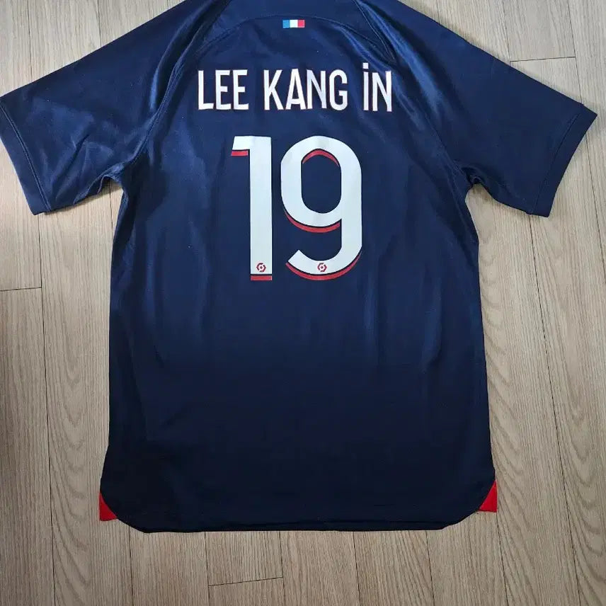 [BUNJANG] Nike Paris Saint-Germain 2023/24 Dri-FIT ADV Match Home Short-Sleeve Jersey - Midnight Navy (Lee Kang-in Marking) / [m] 나이키 파리 생제르맹 2023/24 드라이핏 ADV 매치 홈 숏슬리브 저지 미드나잇 네이비 이강인 마킹
