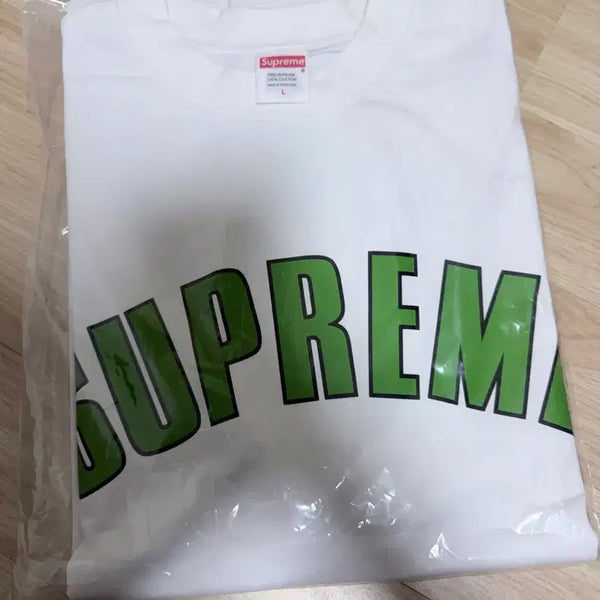 [BUNJANG] Supreme Arch Logo Short Sleeve T-Shirt L / 슈프림 아치 로고 반팔 티셔츠 L 한번착용