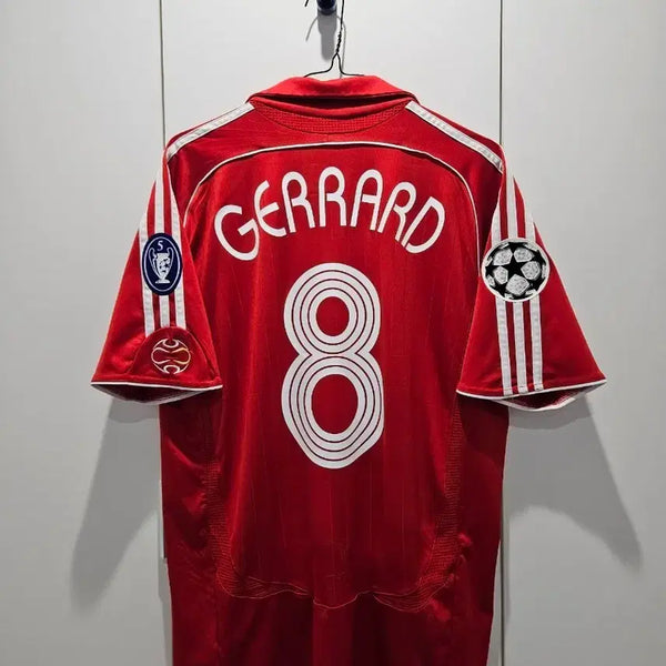 [BUNJANG] Liverpool FC 2008 Home Champions League Gerrard Jersey (Europe M) / 0608 리버풀 홈 챔스킷 제라드 유럽m