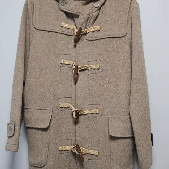 [BUNJANG] Teenie Weenie Duffle Coat Beige / 티니위니  더플코트 베이지