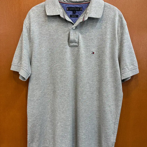[BUNJANG] Tommy Hilfiger Men's Short Sleeve Polo Shirt Size M (29J6-01) / 타미힐피거 반팔 카라티 M (29J6-01)