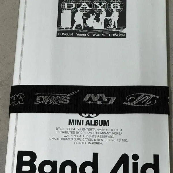 [BUNJANG] DAY6 Band Aid Mini Album / 데이식스 밴드에이드 미니앨범