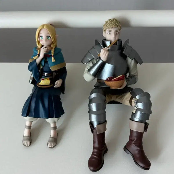 [BUNJANG] Dungeon Meshi Noodle Stopper Figure Set: Marcille & Laios (Furyu) / 던전밥 누들스토퍼 피규어 마르실 라이오스 후류