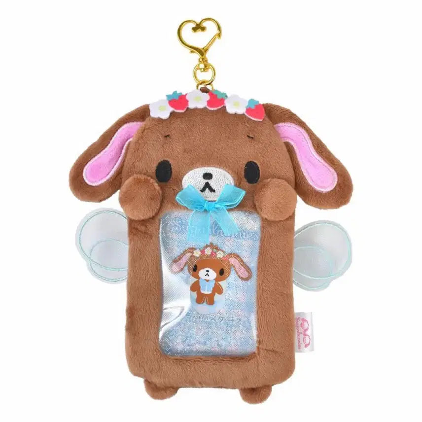 [BUNJANG] Sanrio Sugarbunnies Mohumohu Pass Case Photocard Holder Kurousa / 산리오 슈가바니즈 모후모후 패스 케이스 포카 홀더 쿠로우사