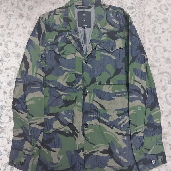 [BUNJANG] G-Star Raw Camouflage Field Jacket / (새상품) G-Star Raw 카모플라쥬 필드 자켓 S