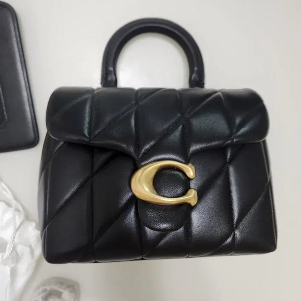 [BUNJANG] Coach Tabby Top Handle Bag With Quilting / (새상품) 코치 태비 탑 핸들 백 위드 퀼팅