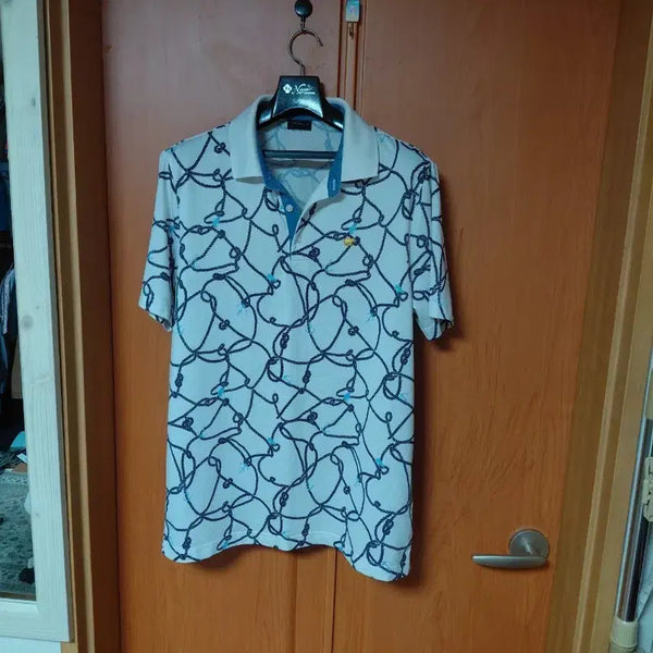 [BUNJANG] Jack Nicklaus Pattern Short Sleeve Polo Shirt Size 105 / 잭니클라우스패턴 반팔 카라티105