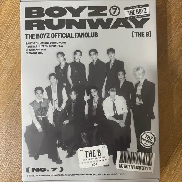 [BUNJANG] The Boyz THE B 7th Generation Fanclub Kit (Unsealed) / 더보이즈 더비 7기 키트 미개봉 양도