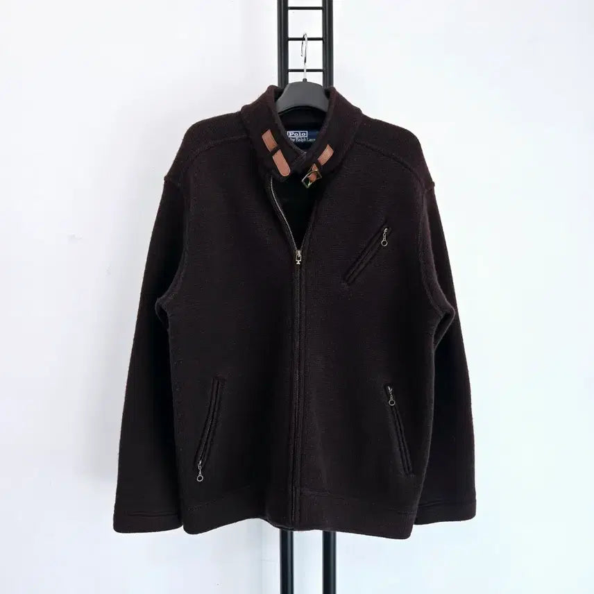 [BUNJANG] Polo Ralph Lauren 100% Wool Men's Knit Jacket / 정품 폴로 랄프로렌 POLE 울 100% 남성니트자켓